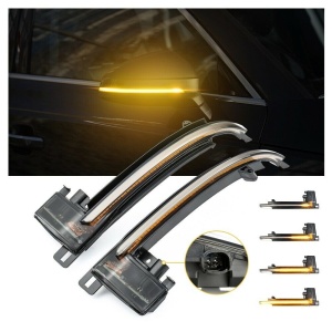 Set 2 Semnalizari Oglinda Led Dinamice Audi A3, A4, A5, A6, A8, Q3 - Img 2