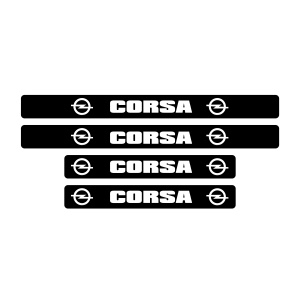 Set protectie praguri Opel Corsa