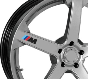 Sticker Jante - BMW M (Set 4 Buc.)