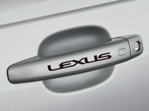 Sticker manere usa - Lexus (set 4 buc.)