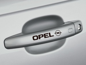Sticker manere usa - Opel (set 4 buc.)