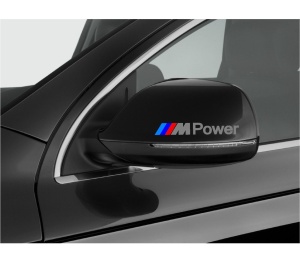 Sticker oglinda BMW ///M Power