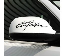 Sticker oglinda Spirit Of Competition