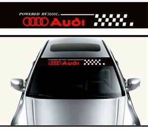 Sticker parasolar auto Audi Flag