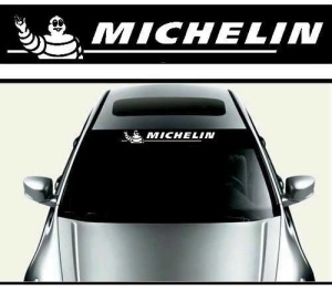 Sticker parasolar auto MICHELIN