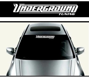 Sticker parasolar auto Underground (v2)