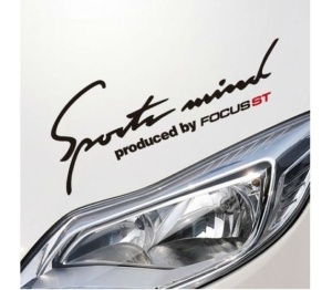 Sticker Sports Mind - Focus ST