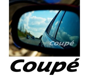 Stickere oglinda Etched Glass - Coupe