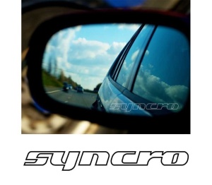 Stickere oglinda Etched Glass - Syncro