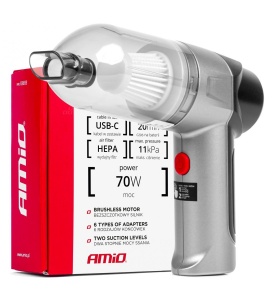 Aspirator Auto Fara Fir HEPA 70W - Img 1