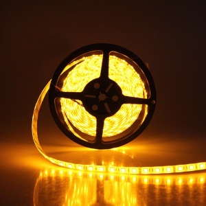 Banda Led Galbena 60 Leduri 5050/Metru, 24V, Rezistenta La Apa, Rola 5 Metri - Img 6
