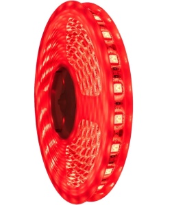 Banda Led Rosie 60 Leduri 5050/Metru, 24V, Rezistenta La Apa, Rola 5 Metri - Img 2