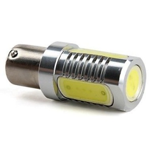 Bec Led BA15S High Power Rosu Cu Pini Simetrici La 180 Grade