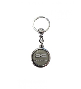 Breloc Auto Metalic Silicon Premium Dacia