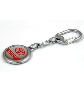 Breloc Auto Metalic Silicon Premium Toyota