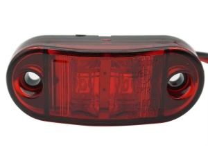Lampa Led Semnalizare Camion Remorca Rosu 12-24V