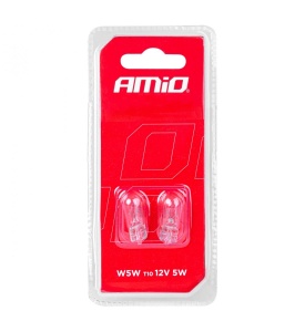 Set 2 Becuri Halogen T10 W5W 12V - Img 3