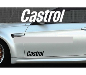 Set 2 buc. sticker auto lateral - CASTROL