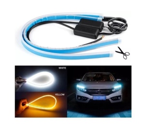 Set 2 Lumini De Zi Cu Semnalizari Dinamice Cu Led Lungime 60CM - Img 7