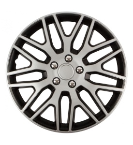 Set 4 Buc Capace Roti Dakar Negru Argintiu 17" - Img 2