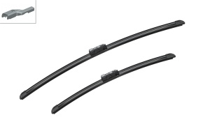 Set Stergatoare Bosch Aerotwin A187S, 600/450mm, Volkswagen Touran, Caddy - Img 2