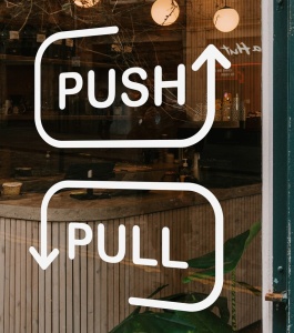 Set Sticker Pull - Push