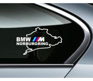Sticker auto geam BMW