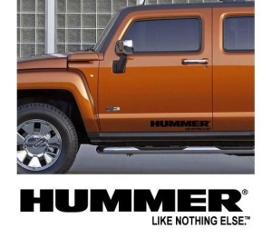 Sticker auto laterale HUMMER