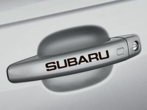 Sticker manere usa - Subaru (set 4 buc.)