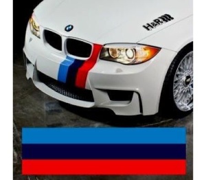 Sticker ornament auto model BMW ///M Power (v1)