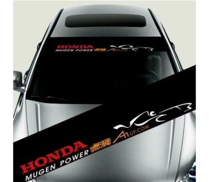 Sticker parasolar auto Honda