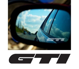 Stickere oglinda Etched Glass - GTI
