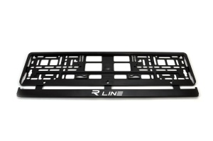 Suporturi Numar Inmatriculare R-line - Img 1