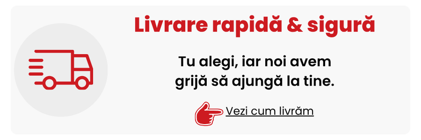 livrare rapida si sigura tu alegi iar noi avem grija sa ajunga la tine vezi cum livram