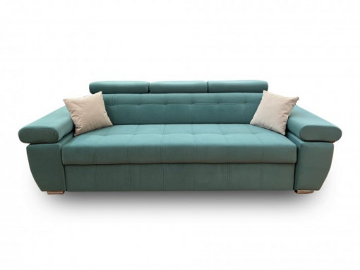 Canapea extensibila cu tetiere Morena 256x100 cm 3 locuri - Img 7