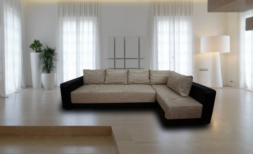 Coltar extensibil cu 2 lazi depozitare Andrei 302x163 cm - Img 2