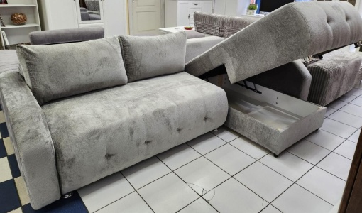 Coltar extensibil cu 2 lazi Rubi dreapta gri - Img 6