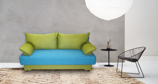 Canapea extensibila cu lada depozitare Oana 190x100 cm 3 locuri - Img 2