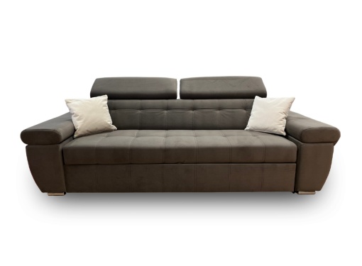 Canapea extensibila cu tetiere Camy 256x100 cm 3 locuri