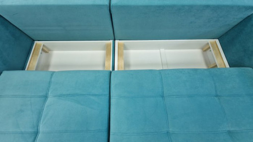 Coltar extensibil cu 2 lazi depozitare Tokio 273x165 cm - Img 3