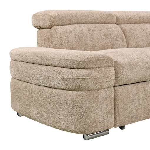 Coltar dreapta extensibil cu lada Cristian beige - Img 7