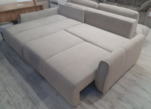 Coltar extensibil cu lada Dona stanga crem - Img 4