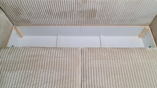 Canapea extensibila cu lada Roxana 3 loc crem - Img 5