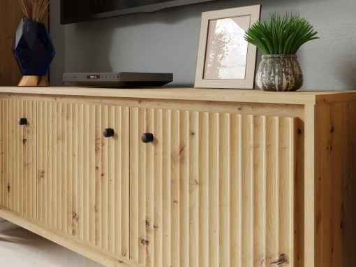 Living Parii A - negru artisan 310 cm - Img 2