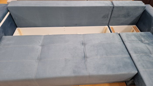 Coltar extensibil cu 2 lazi Deluxe dreapta olive - Img 4