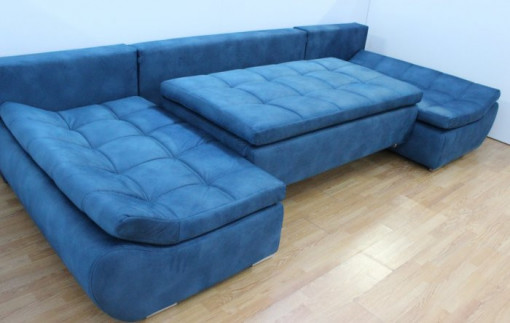 Coltar extensibil cu lada depozitare Mya U 330x152 cm - Img 2