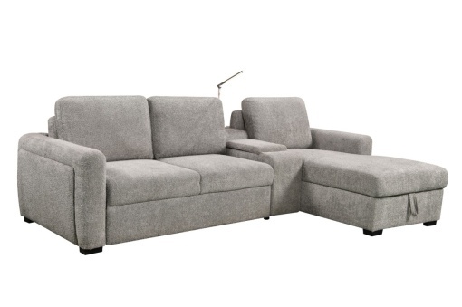 Coltar dreapta extensibil cu lada Darius grey - Img 6