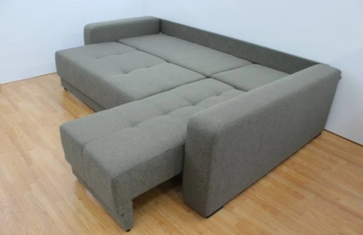 Coltar extensibil cu 2 lazi Atena stanga gri - Img 2