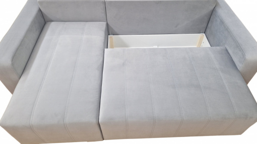 Coltar extensibil cu 2 lazi depozitare Lina 238x155 cm - Img 4