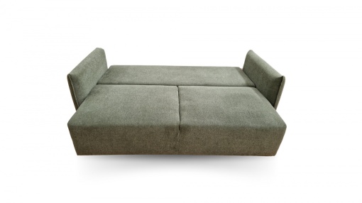 Canapea extensibila cu lada Katy 3 loc olive - Img 3